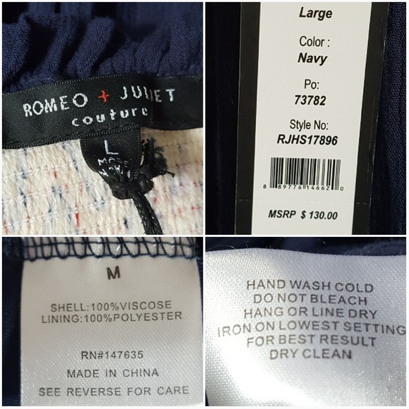 Romeo + Juliet Couture Off Shoulder Gauze Dress - Picture 8 of 8